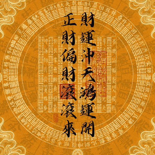 Imperial Wealth I-Ching Mandala